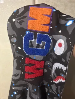 BAPE Space Camo Shark WGM Full-Zip Hoodie Black review Anthony  03