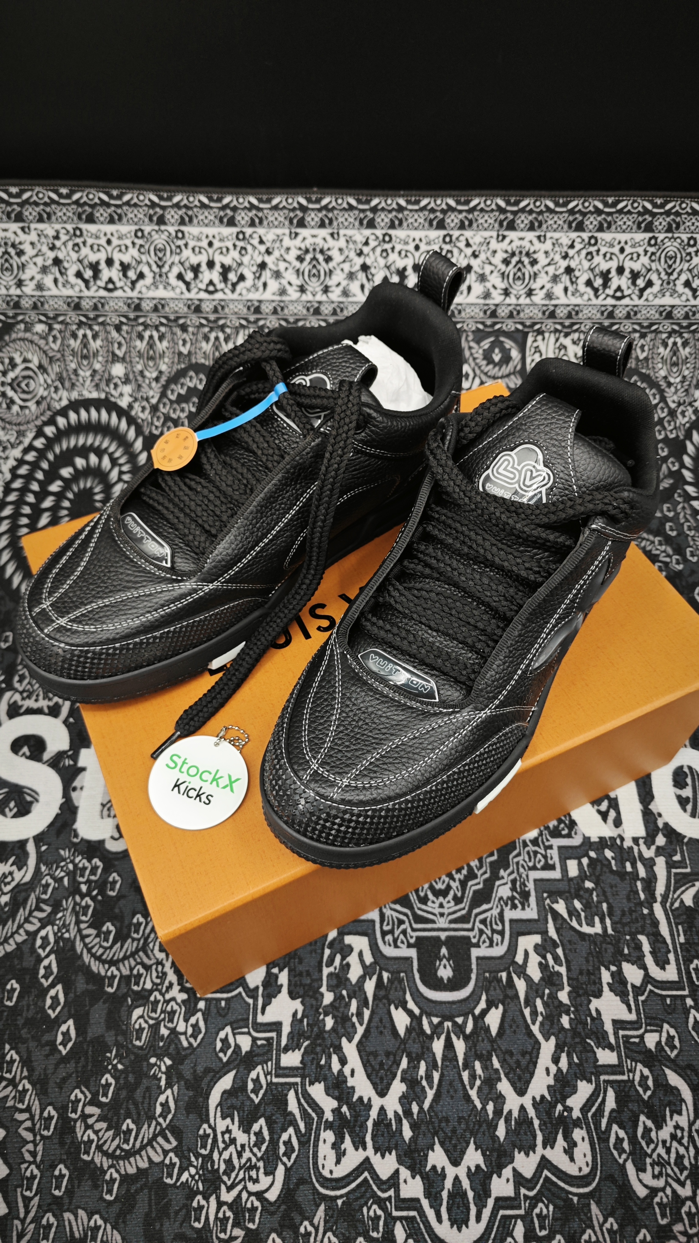 Louis Vuitton Skate Black 1ABZ5D review Stockxkicks 05