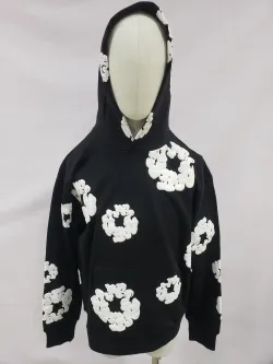 Denim Tears The Cotton Wreath Hoodie Black SS23 review stockxkicksvip  02