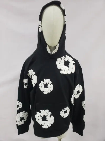 Denim Tears The Cotton Wreath Hoodie Black SS23 review stockxkicksvip  01