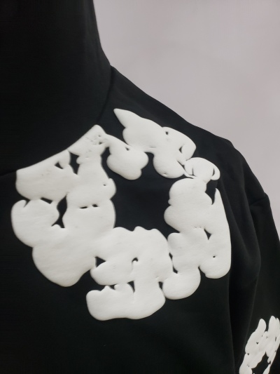 Denim Tears The Cotton Wreath Hoodie Black SS23 review stockxkicksvip 02