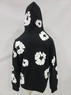 Denim Tears The Cotton Wreath Hoodie Black SS23 review stockxkicksvip  04