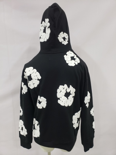 Denim Tears The Cotton Wreath Hoodie Black SS23 review stockxkicksvip 03
