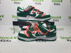 PK God Batch Nike Dunk Low Off-White Pine Green CT0856-100 review stockxkicksvip  07