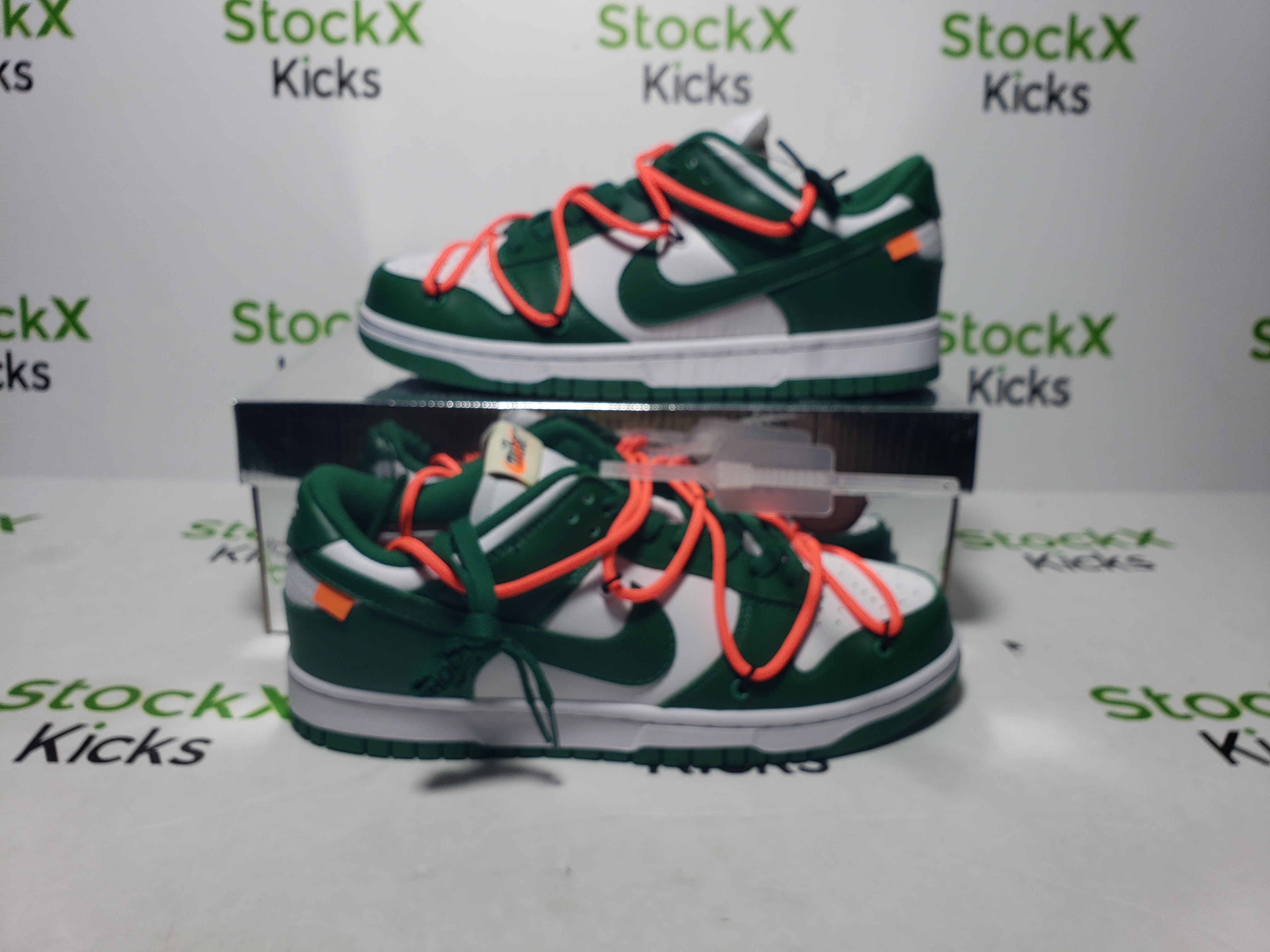 PK God Batch Nike Dunk Low Off-White Pine Green CT0856-100 review stockxkicksvip 05