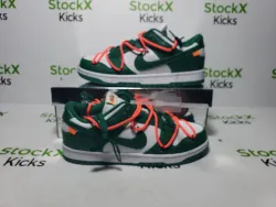 PK God Batch Nike Dunk Low Off-White Pine Green CT0856-100 review stockxkicksvip  06