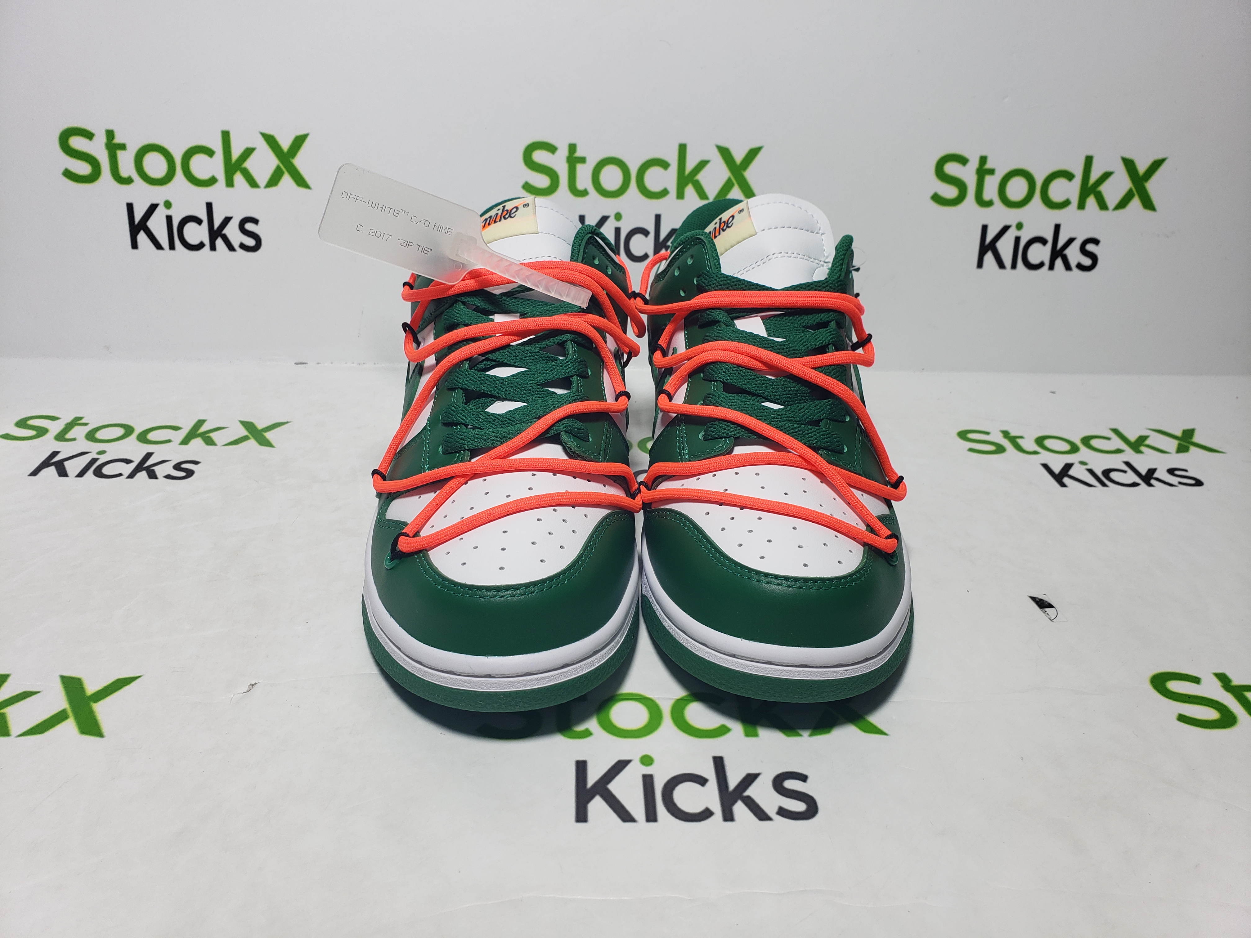 PK God Batch Nike Dunk Low Off-White Pine Green CT0856-100 review stockxkicksvip 03