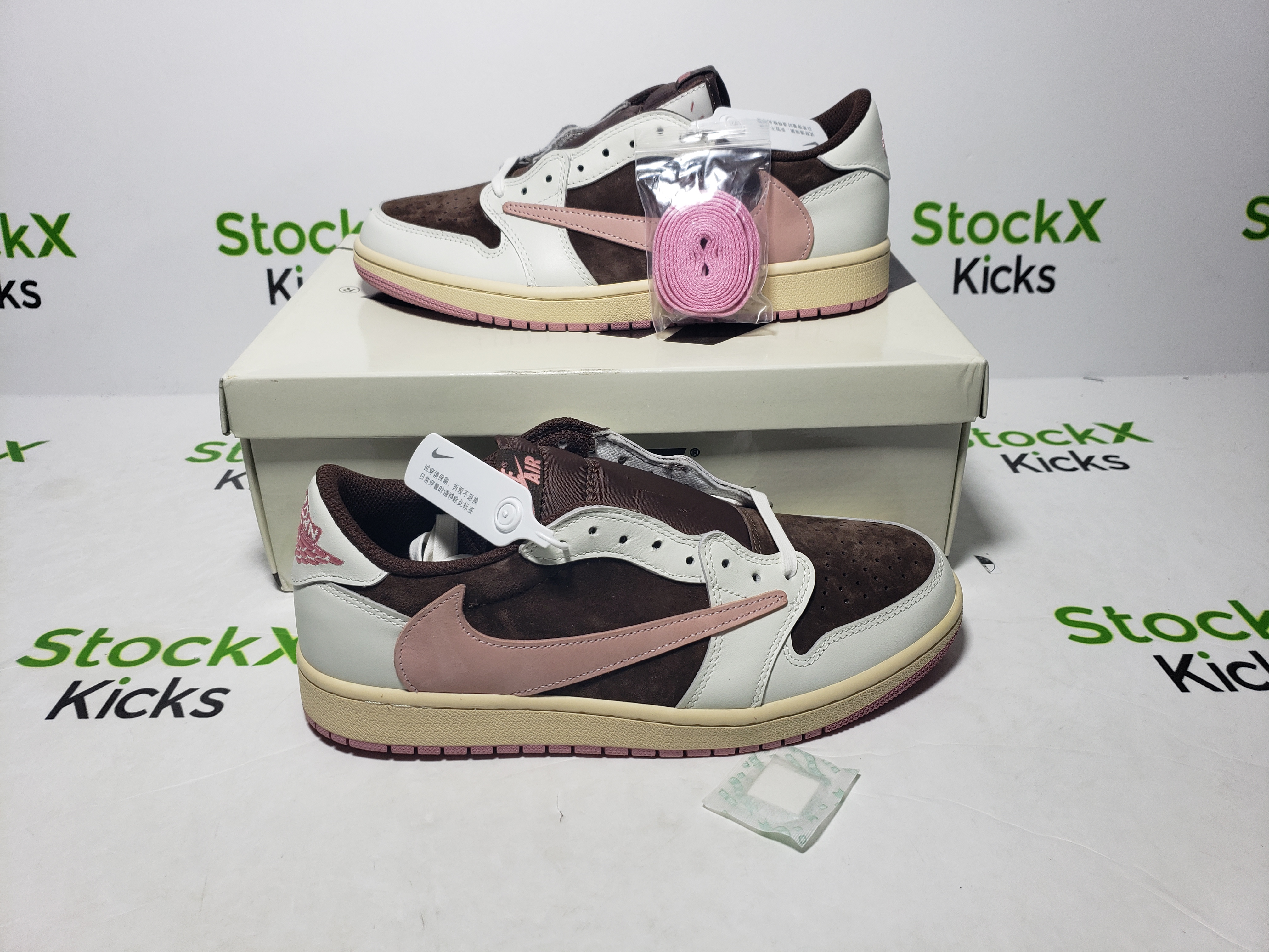 PK God Batch Air Jordan 1 Low Travis Scott Sail Shy Pink DM7866-106 review stockxkicksvip 04