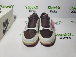 PK God Batch Air Jordan 1 Low Travis Scott Sail Shy Pink DM7866-106 review stockxkicksvip 02