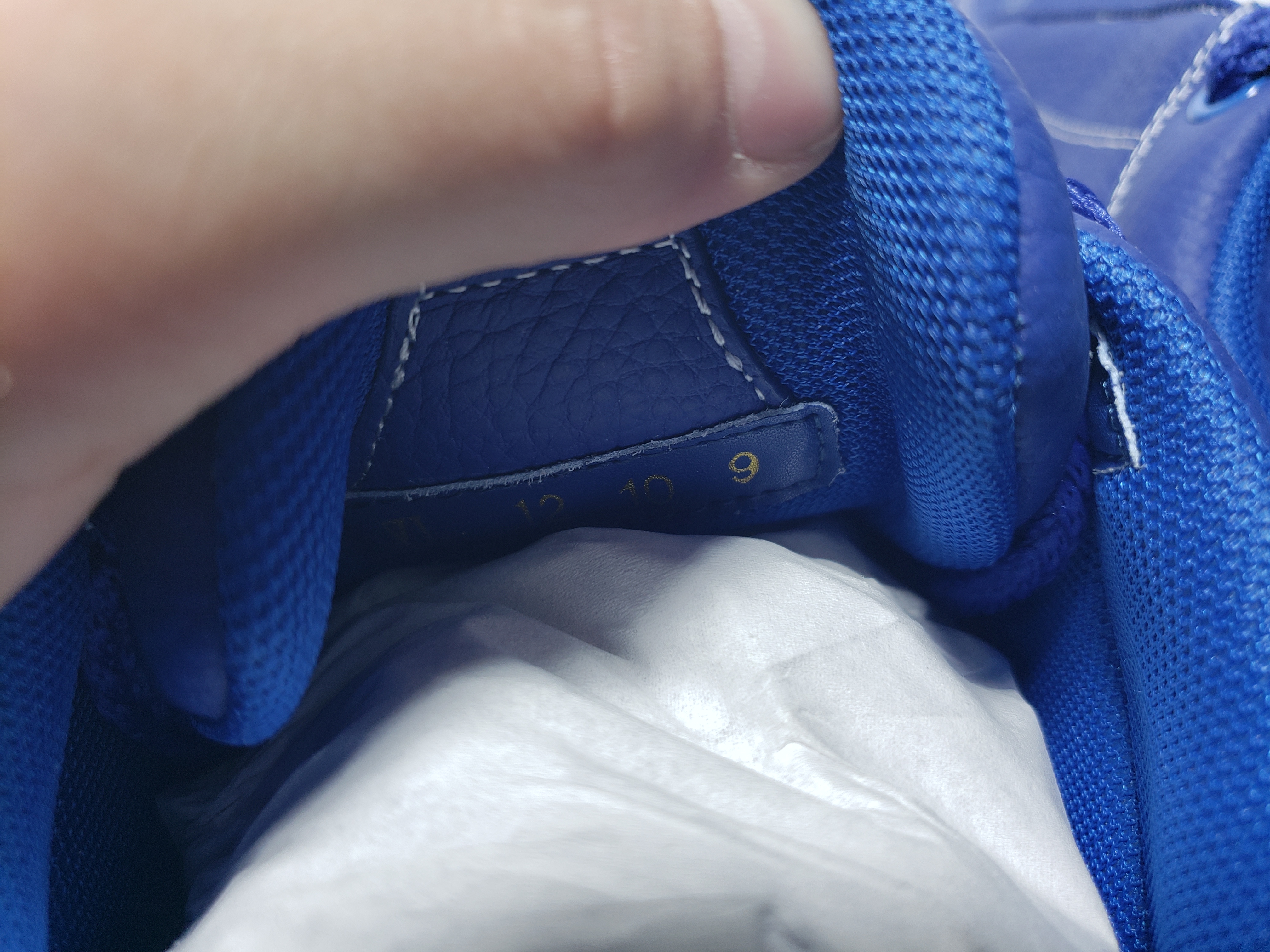 Louis Vuitton Skate Sneaker Blue Leather CK24060305 review stockxkicksvip 05