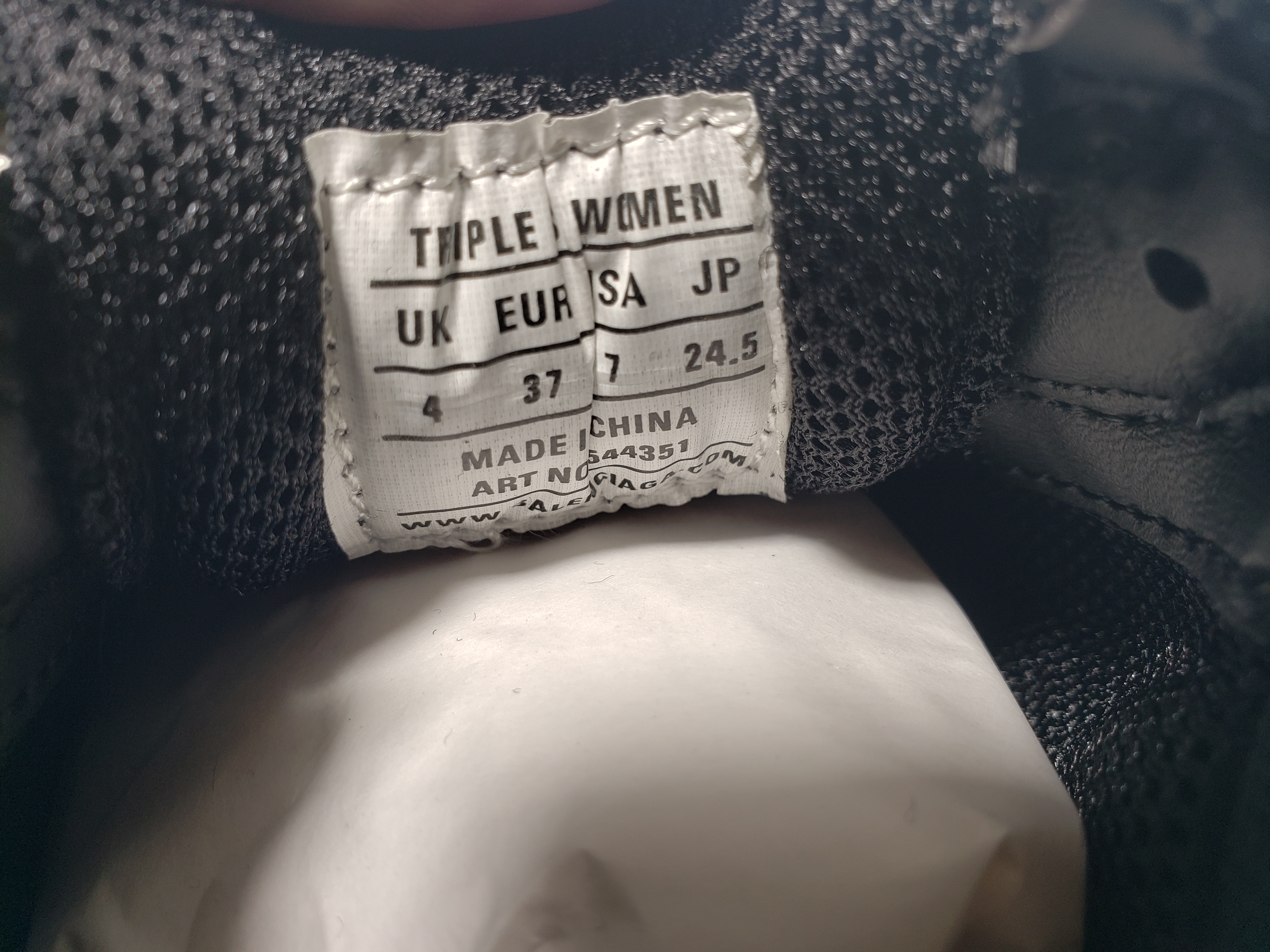 Balenciaga Triple S Black (2019) 534217 W09O1 1000/ 534217 W2CA1 1000 review stockxkicksvip 02