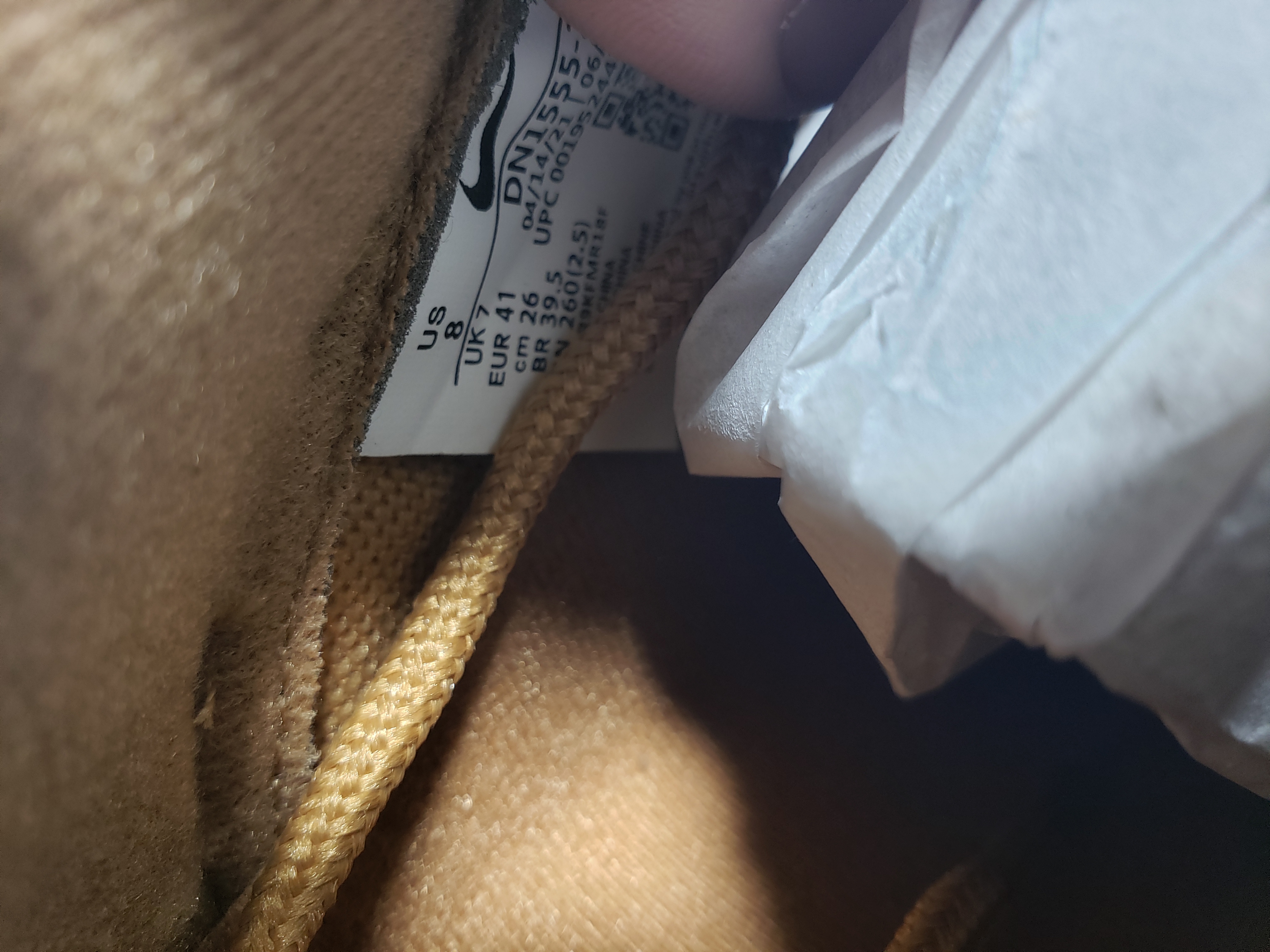 LJR Batch Nike Air Force 1 Low SPS upreme Wheat DN1555-200 review stockxkicksvip 03