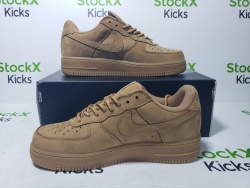 LJR Batch Nike Air Force 1 Low SPS upreme Wheat DN1555-200 review stockxkicksvip 07
