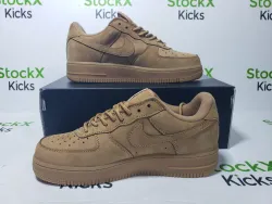 LJR Batch Nike Air Force 1 Low SPS upreme Wheat DN1555-200 review stockxkicksvip 07