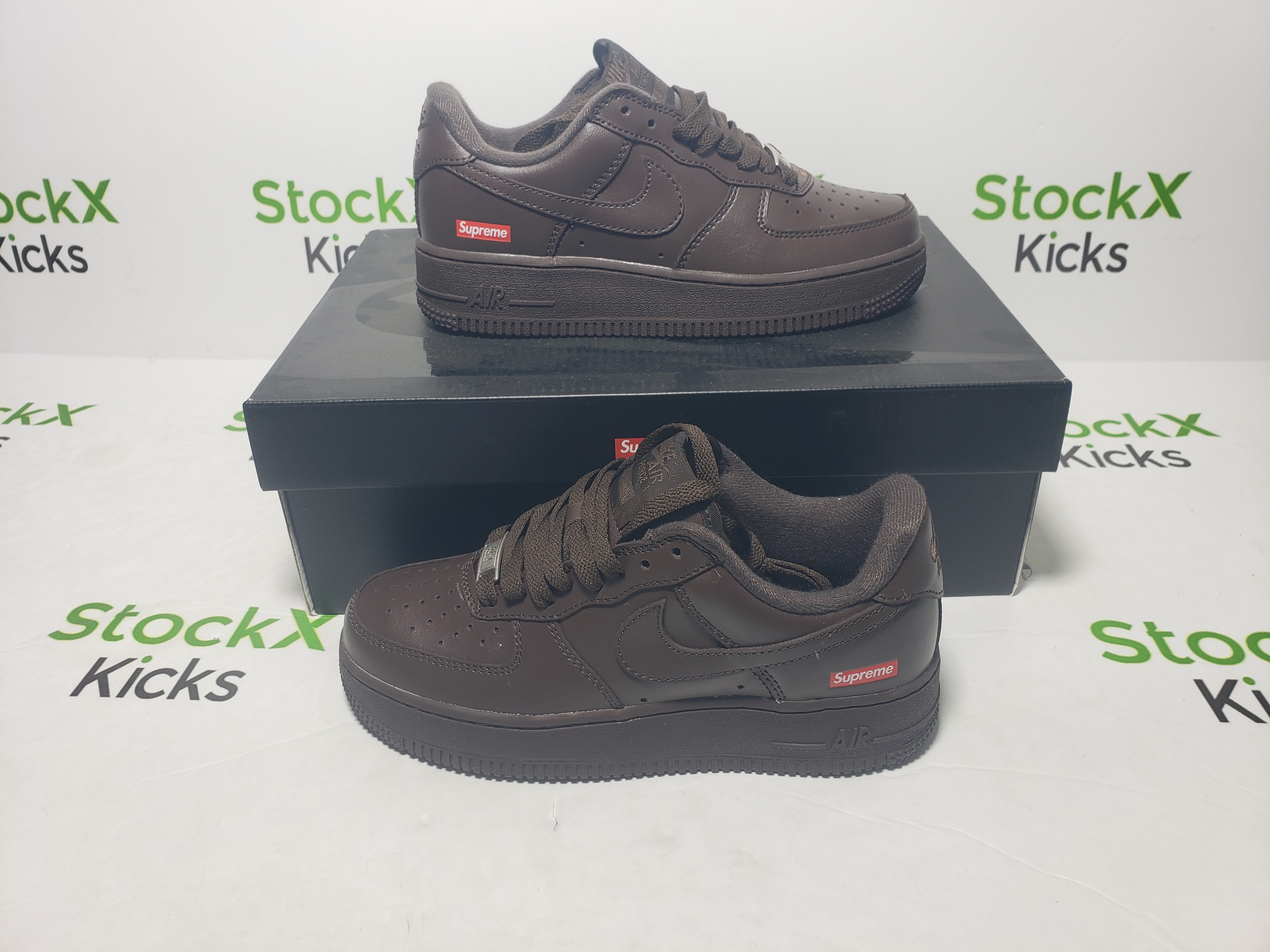 LJR Batch Nike Air Force 1 Low Supreme Baroque Brown CU9225-200 review stockxkicksvip 04