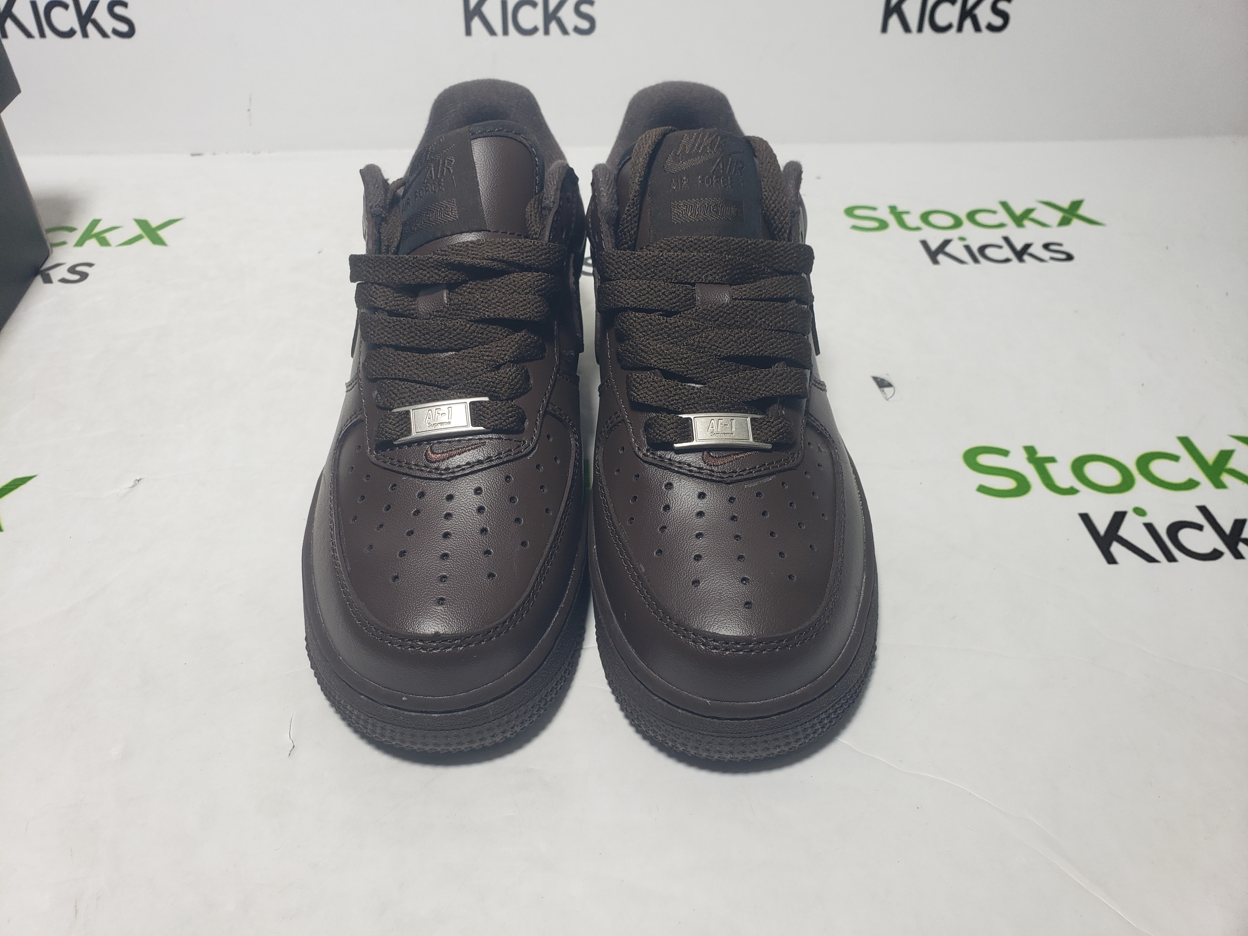 LJR Batch Nike Air Force 1 Low Supreme Baroque Brown CU9225-200 review stockxkicksvip 02
