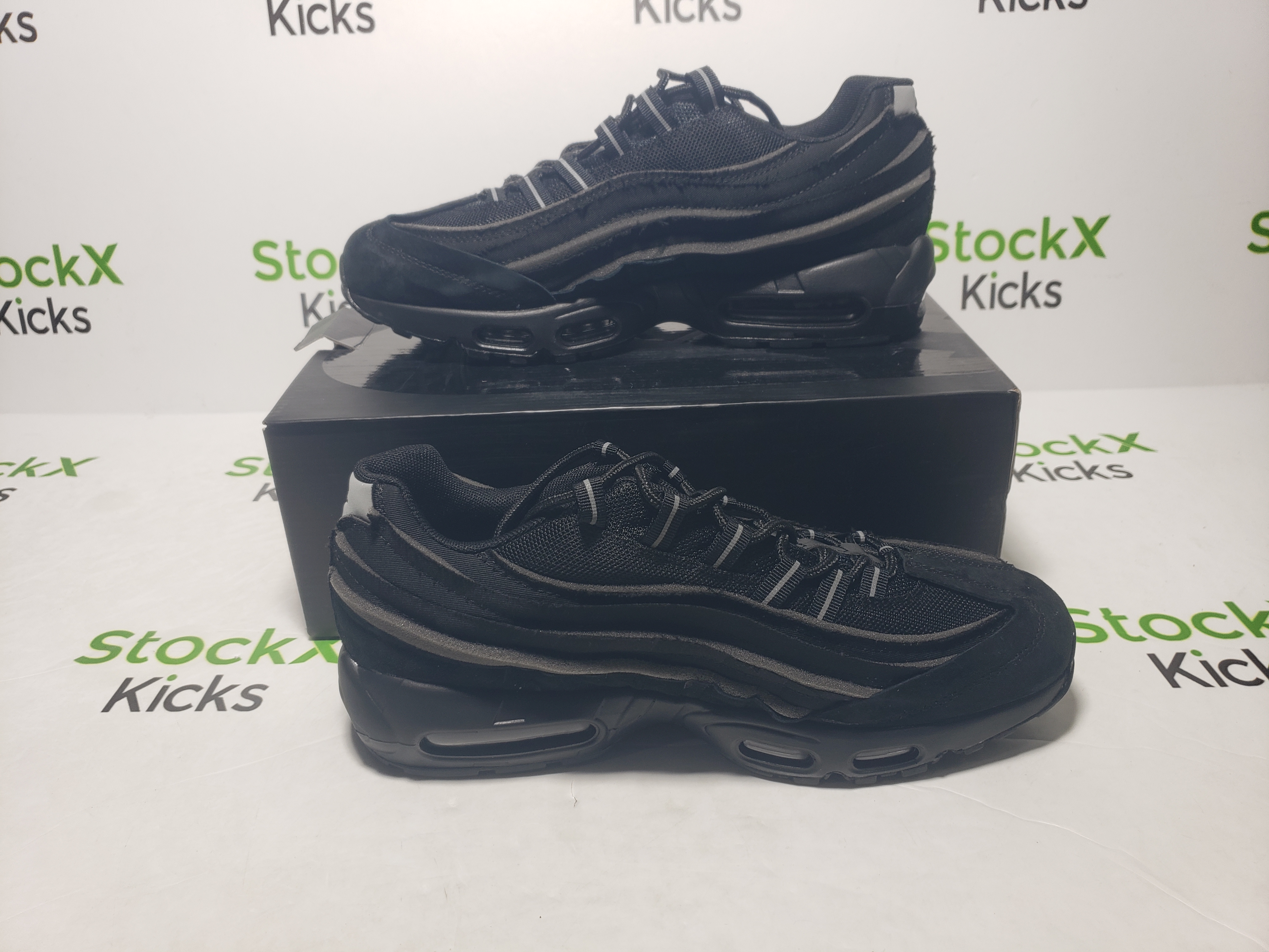 Nike Air Max 95 Comme des Garcons Black CU8406-001 review stockxkicksvip 03
