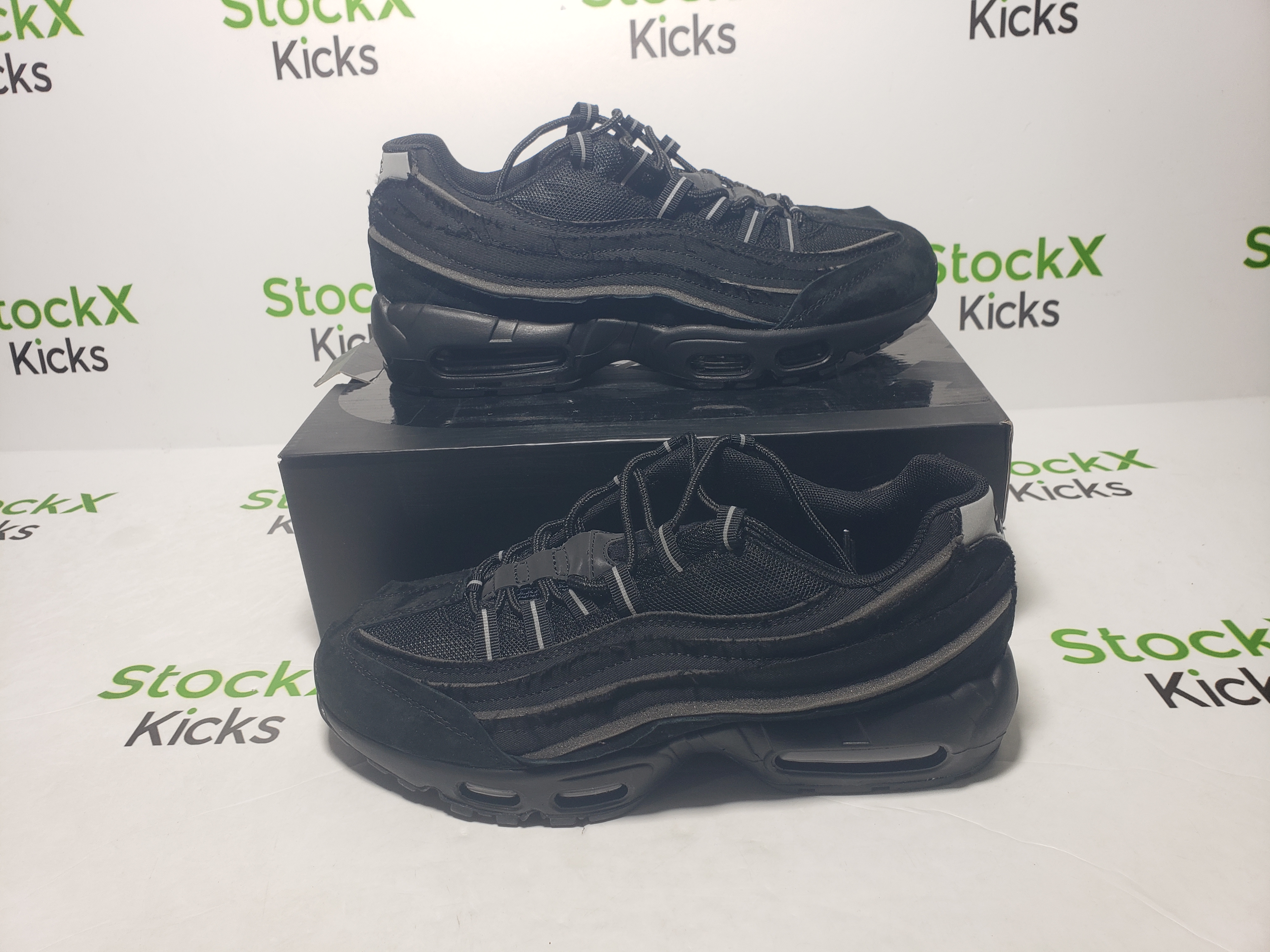 Nike Air Max 95 Comme des Garcons Black CU8406-001 review stockxkicksvip 04