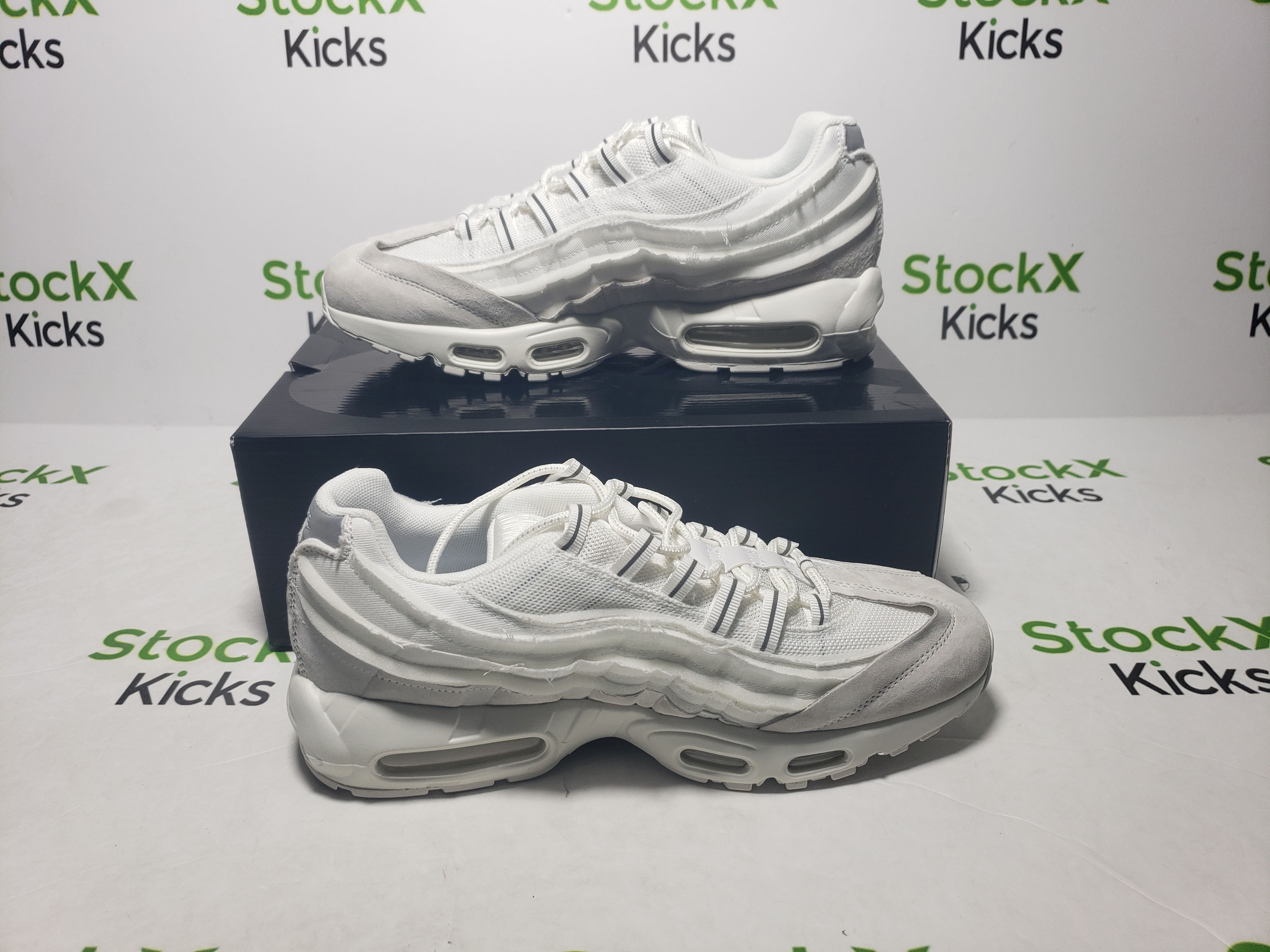 Nike Air Max 95 Comme des Garcons White CU8406-100 review stockxkicksvip 03
