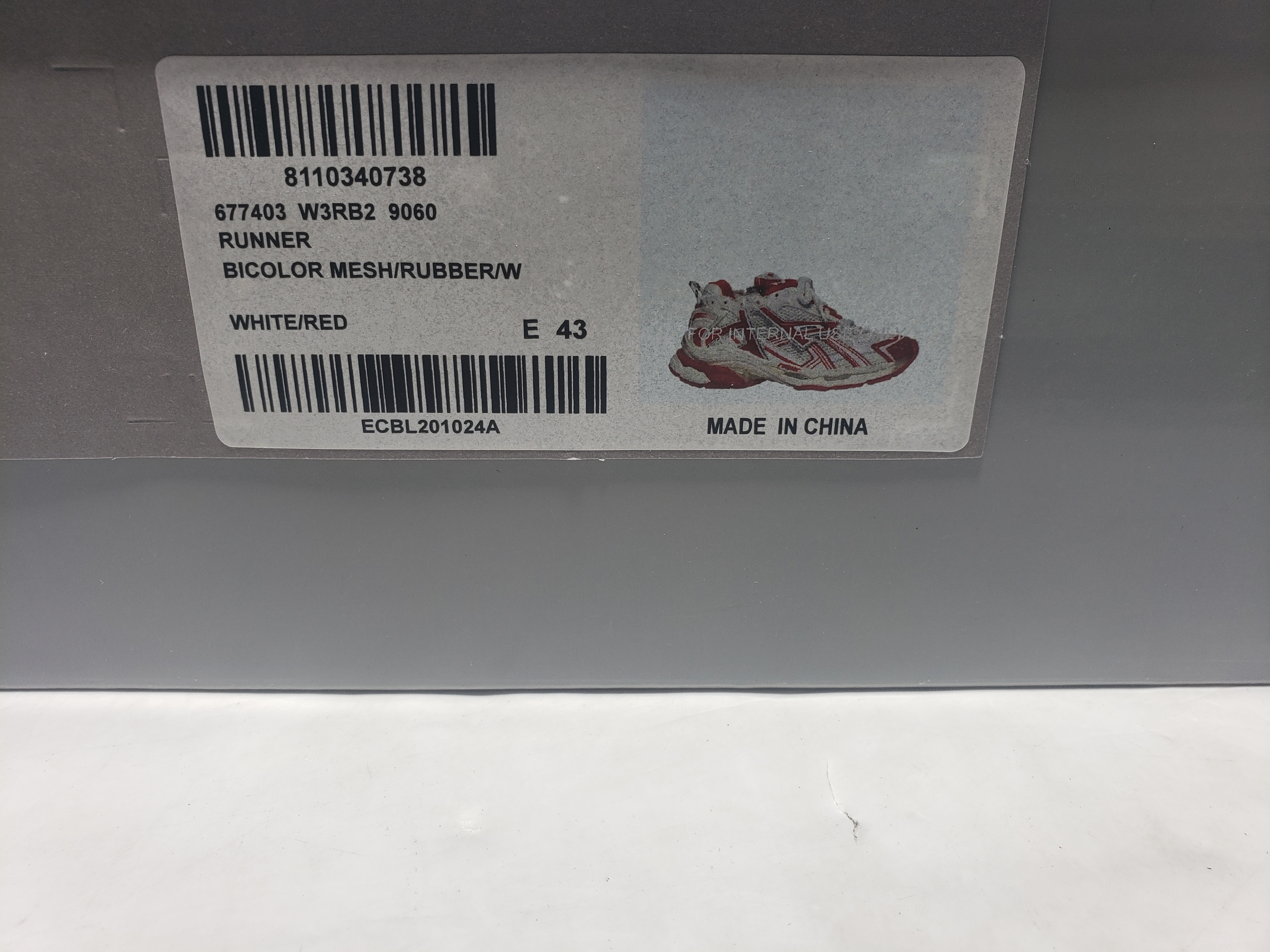 Balenciaga Runner Blue White Red 677402 W3RB2 9060 review stockxkicksvip 00