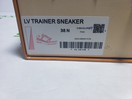 Louis Vuitton Trainer Rose Pink VL0231 review 