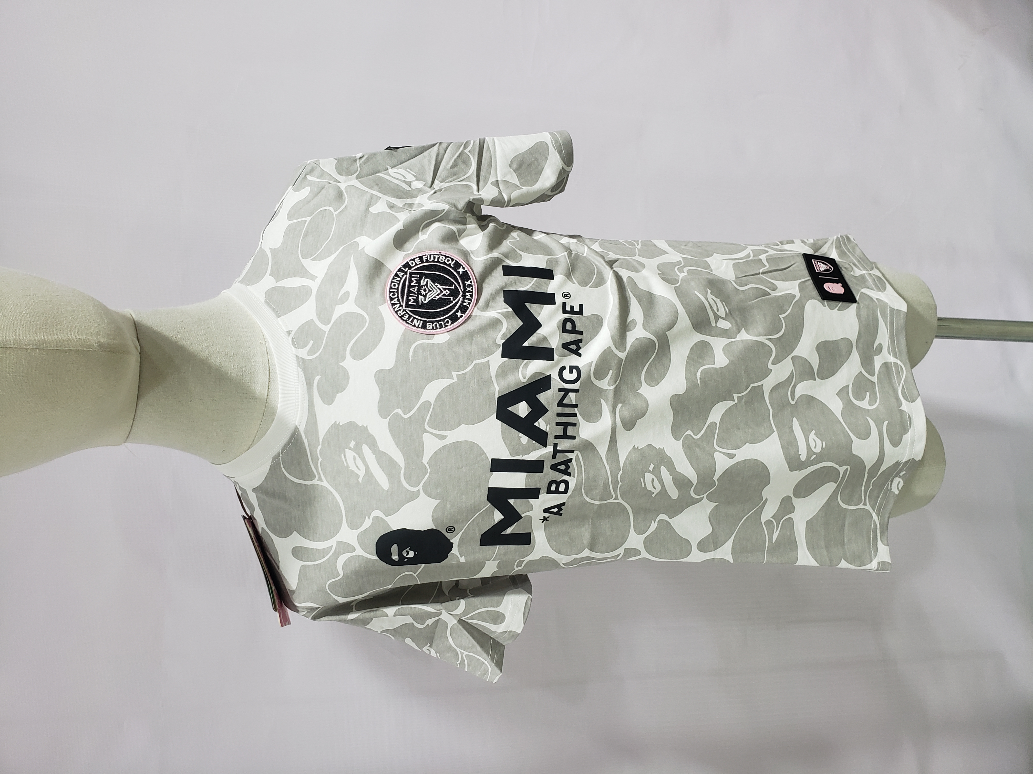 BAPE x Inter Miami CF Camo Tee White review stockxkicksvip 01