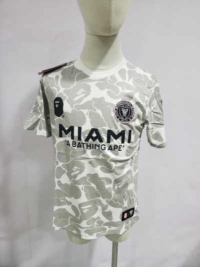 BAPE x Inter Miami CF Camo Tee White review stockxkicksvip 01