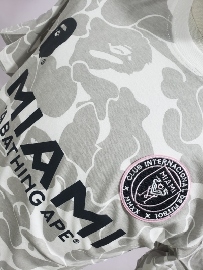 BAPE x Inter Miami CF Camo Tee White review stockxkicksvip 02