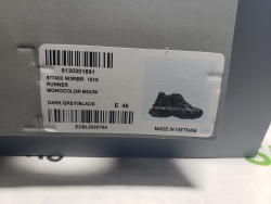 Balenciaga Runner All Black Gray 677402 W3RB2 1515 review stockxkicksvip 01