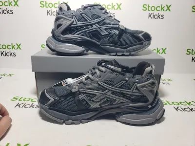 Balenciaga Runner All Black Gray 677402 W3RB2 1515 review stockxkicksvip 06