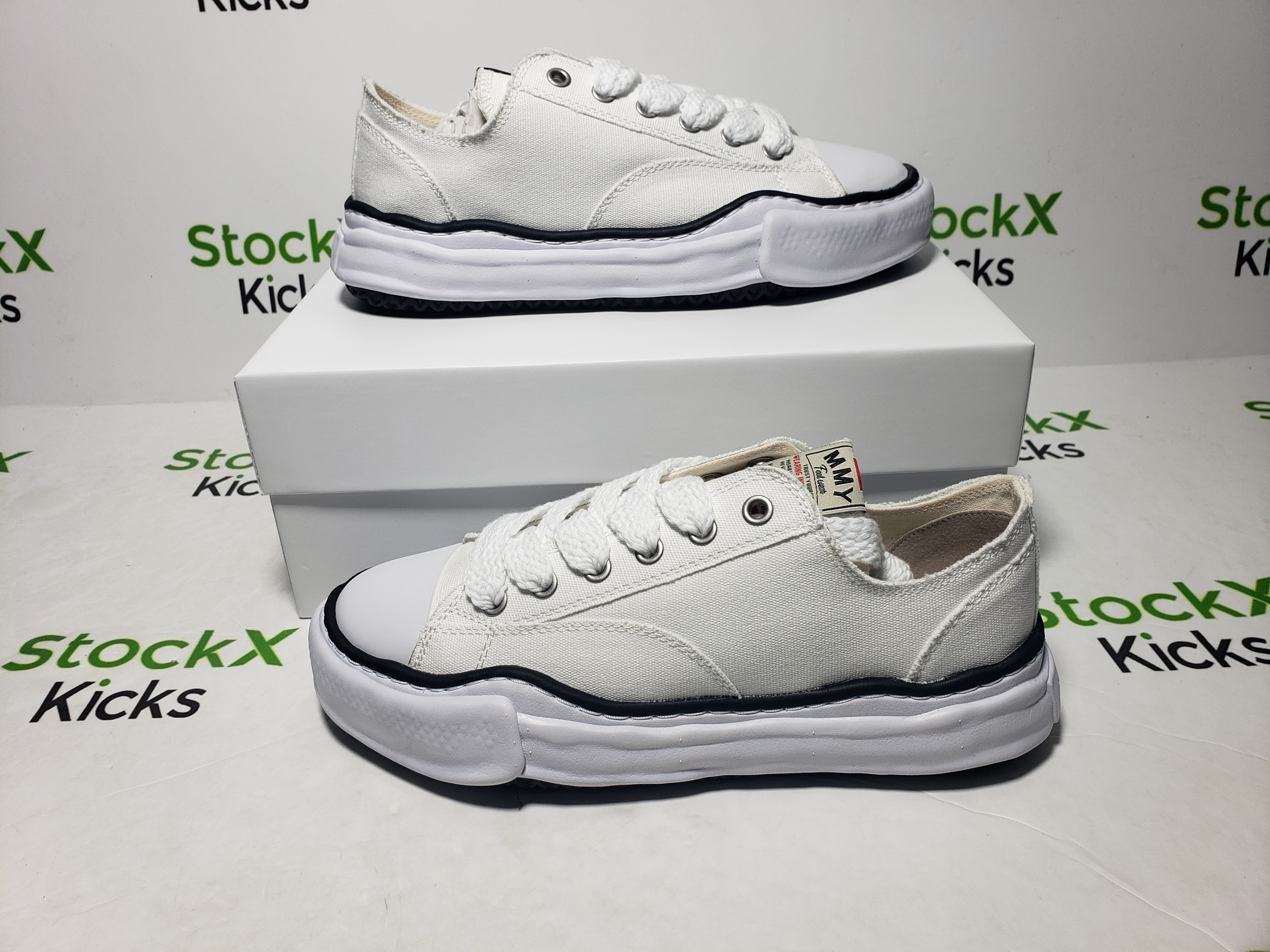 MIHARA YASUHIRO White White and Black Lines NO.723 review stockxkicksvip 04