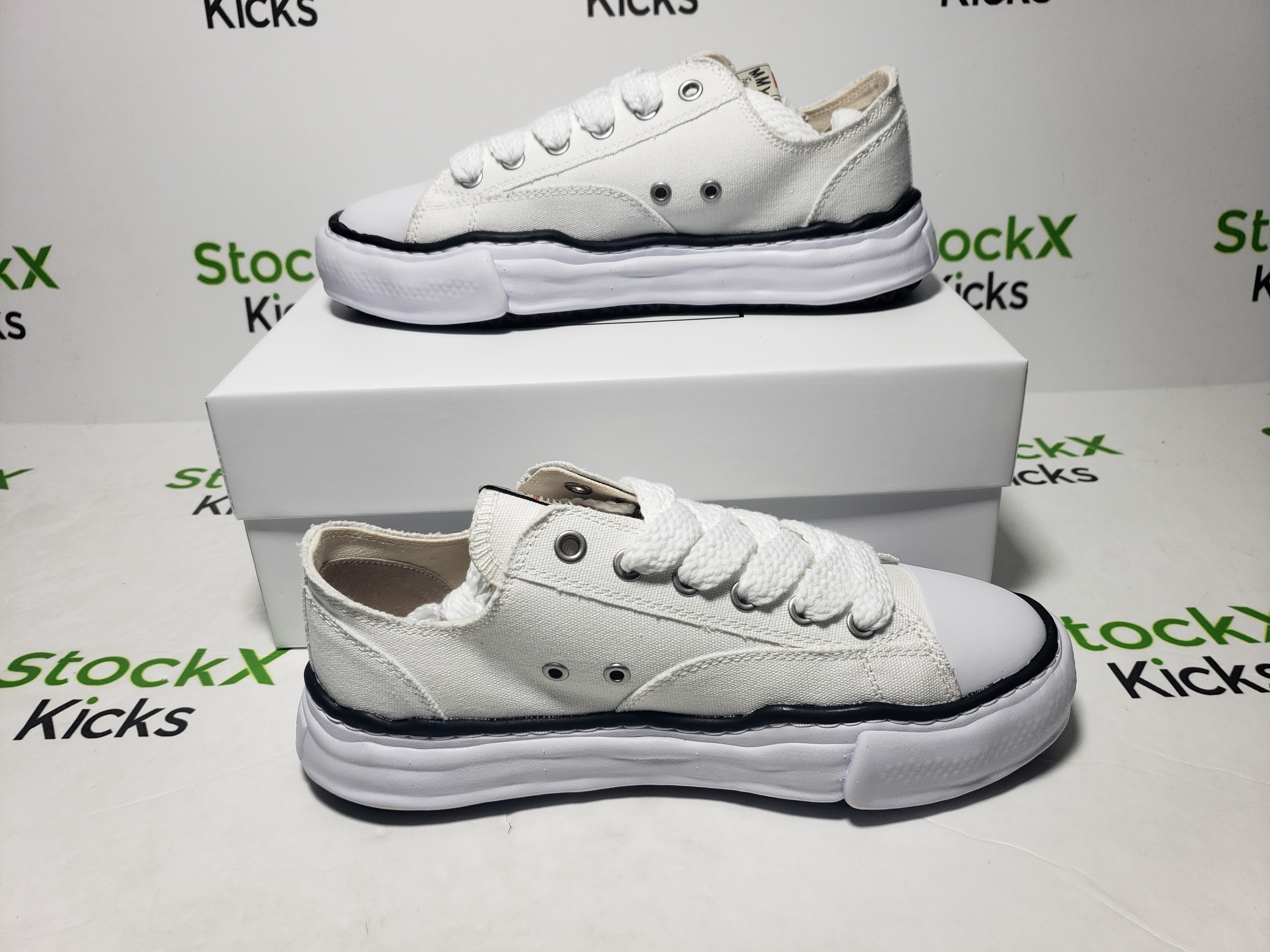 MIHARA YASUHIRO White White and Black Lines NO.723 review stockxkicksvip 03
