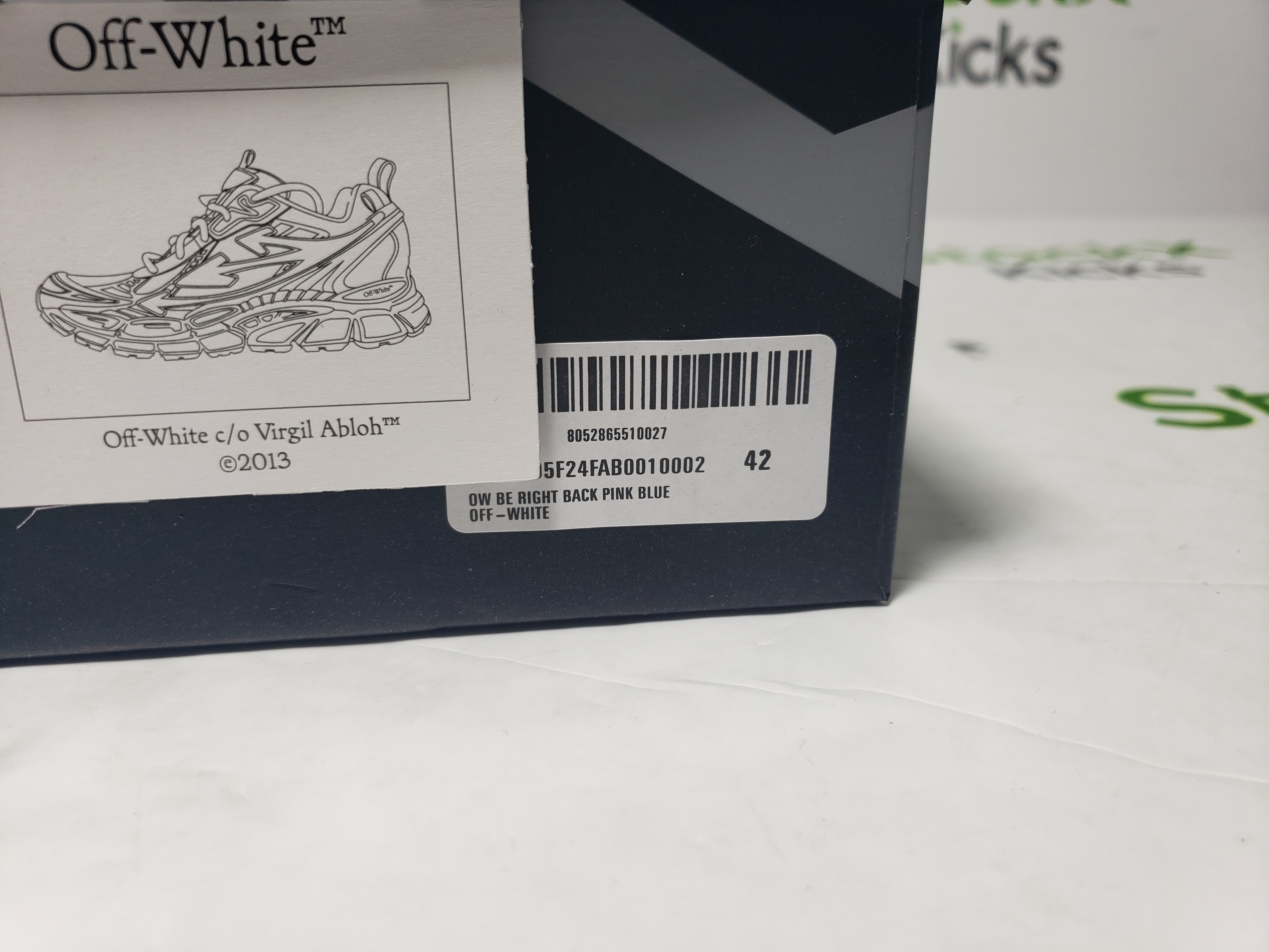 Off White Be Right Back Sneakers Miami OIIA295F24 FAB00 10002 review stockxkicksvip 00