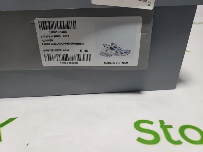 Balenciaga Runner White Blue 677402W3RB34912 review stockxkicksvip 00