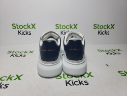 Alexander McQueen Oversized White Black（Smooth leather heel） review stockxkicksvip 07