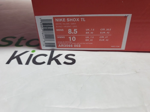 Nike Shox TL White AR3566-100  review 