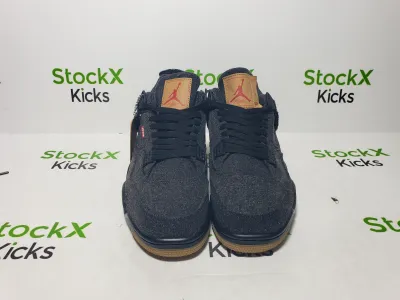 PK God Batch Air Jordan 4 Retro Levi's Black (Levi's Tag) AQ9103-001 review stockxkicksvip 03