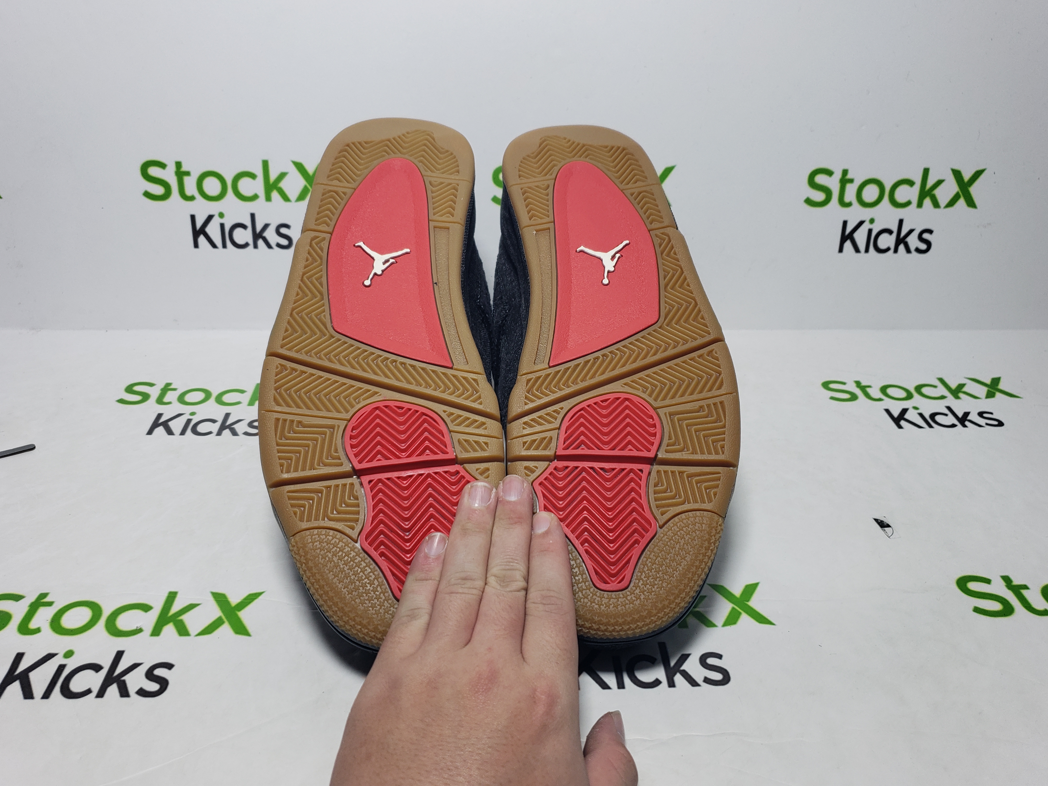 PK God Batch Air Jordan 4 Retro Levi's Black (Levi's Tag) A02571-001 review stockxkicksvip 04