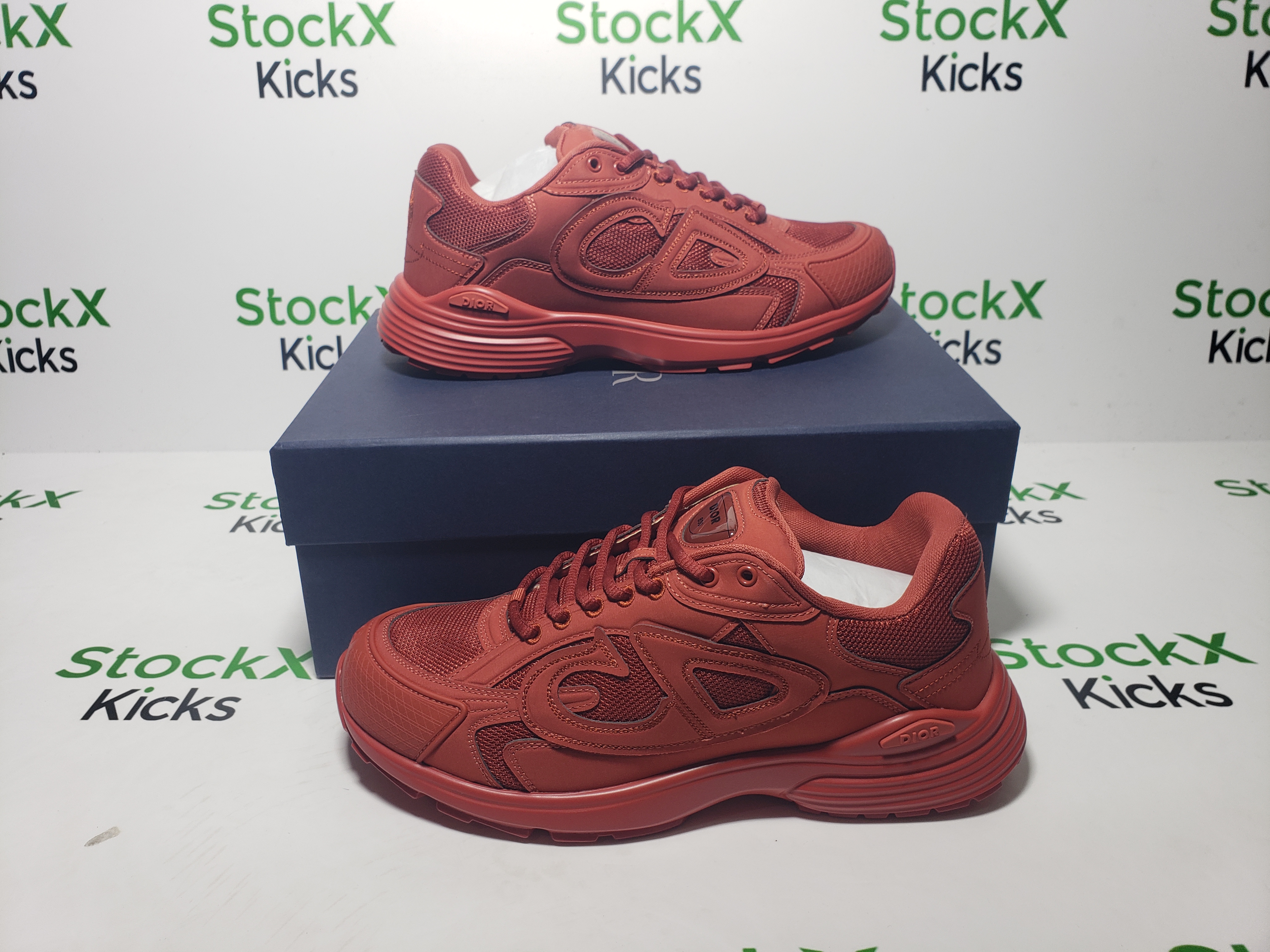 Dior B30 x Stone Island Sneaker Red CK241115 review Stockxkicks 00