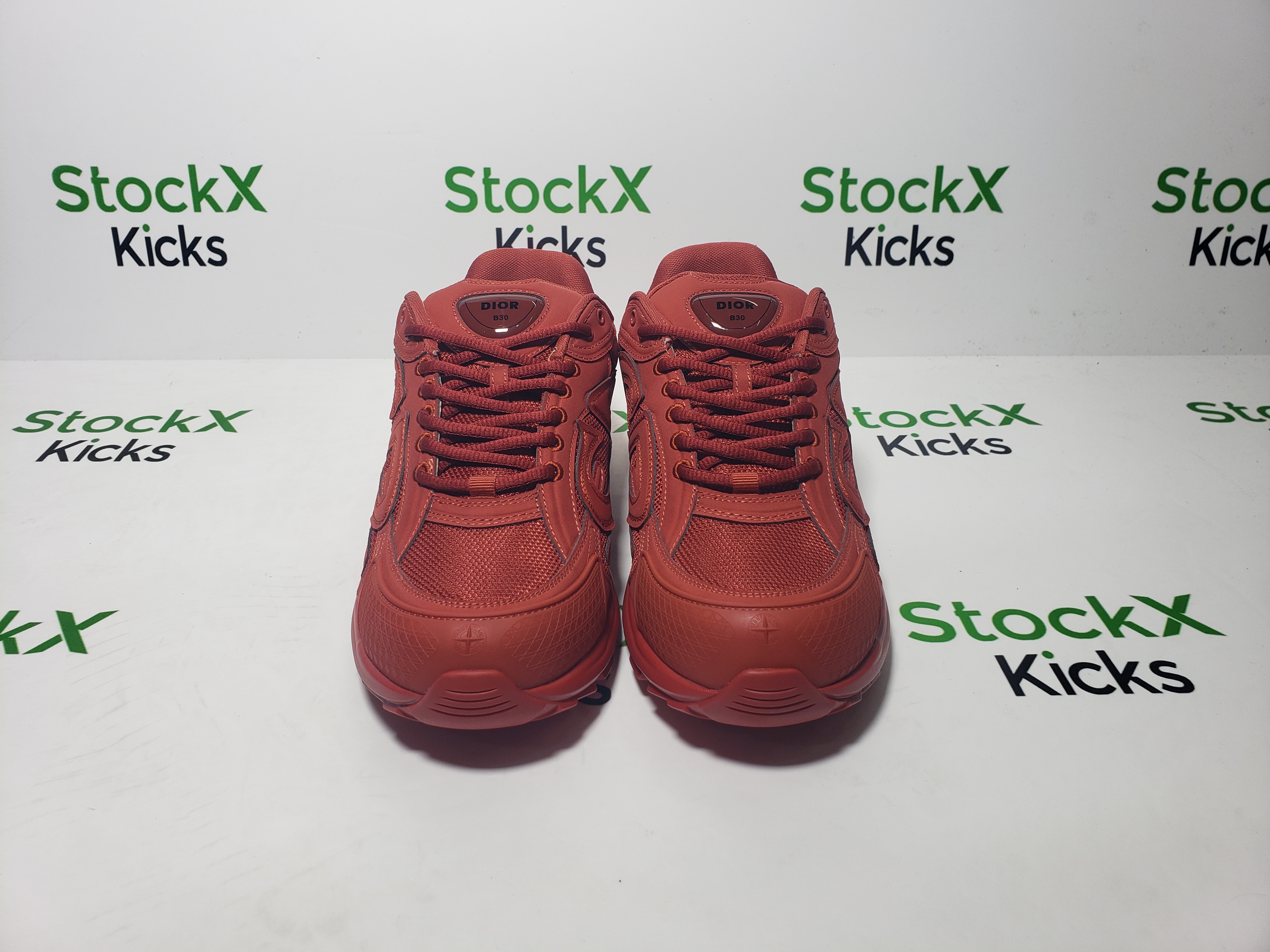 Dior B30 x Stone Island Sneaker Red CK241115 review Stockxkicks 03