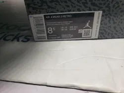 PK God Batch Air Jordan 3 RetroBlack Court Purple CT8532-050 review Stockxkicks 01