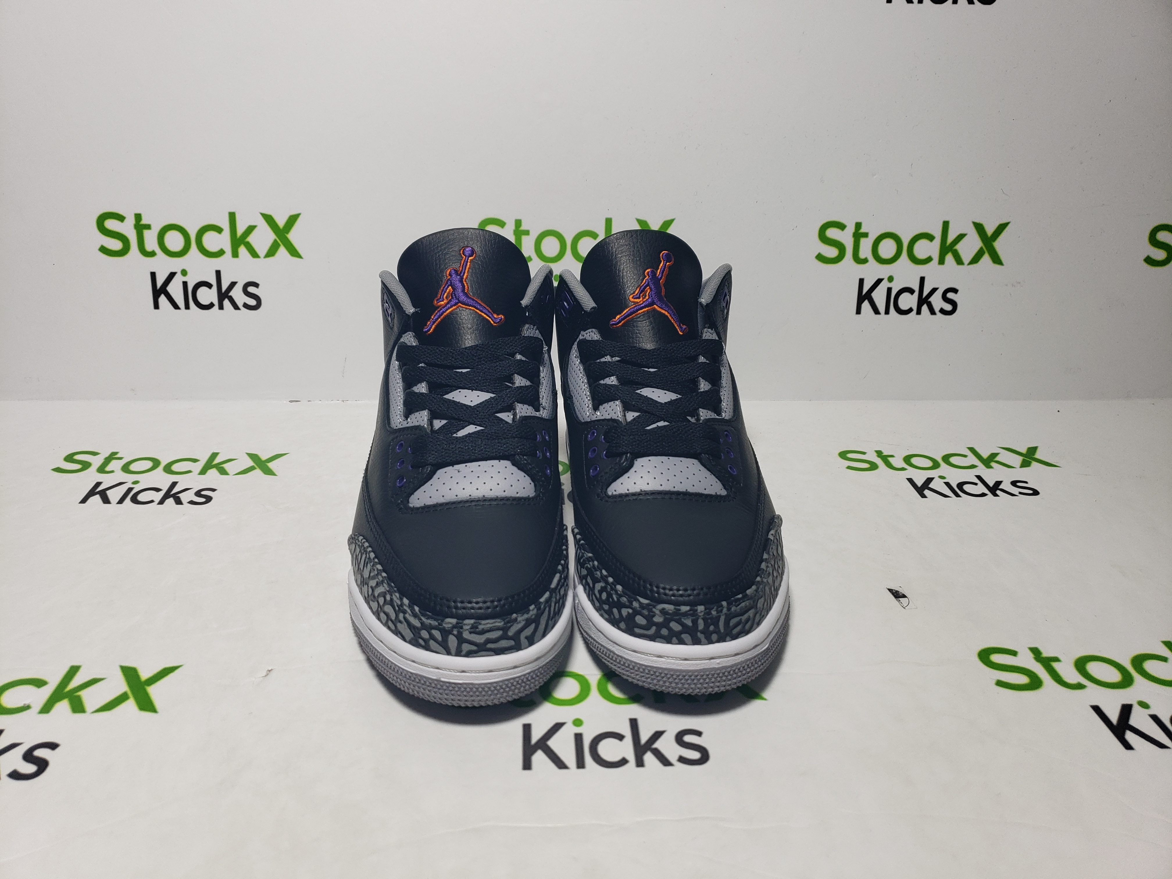 PK God Batch Air Jordan 3 RetroBlack Court Purple CT8532-050 review Stockxkicks 03