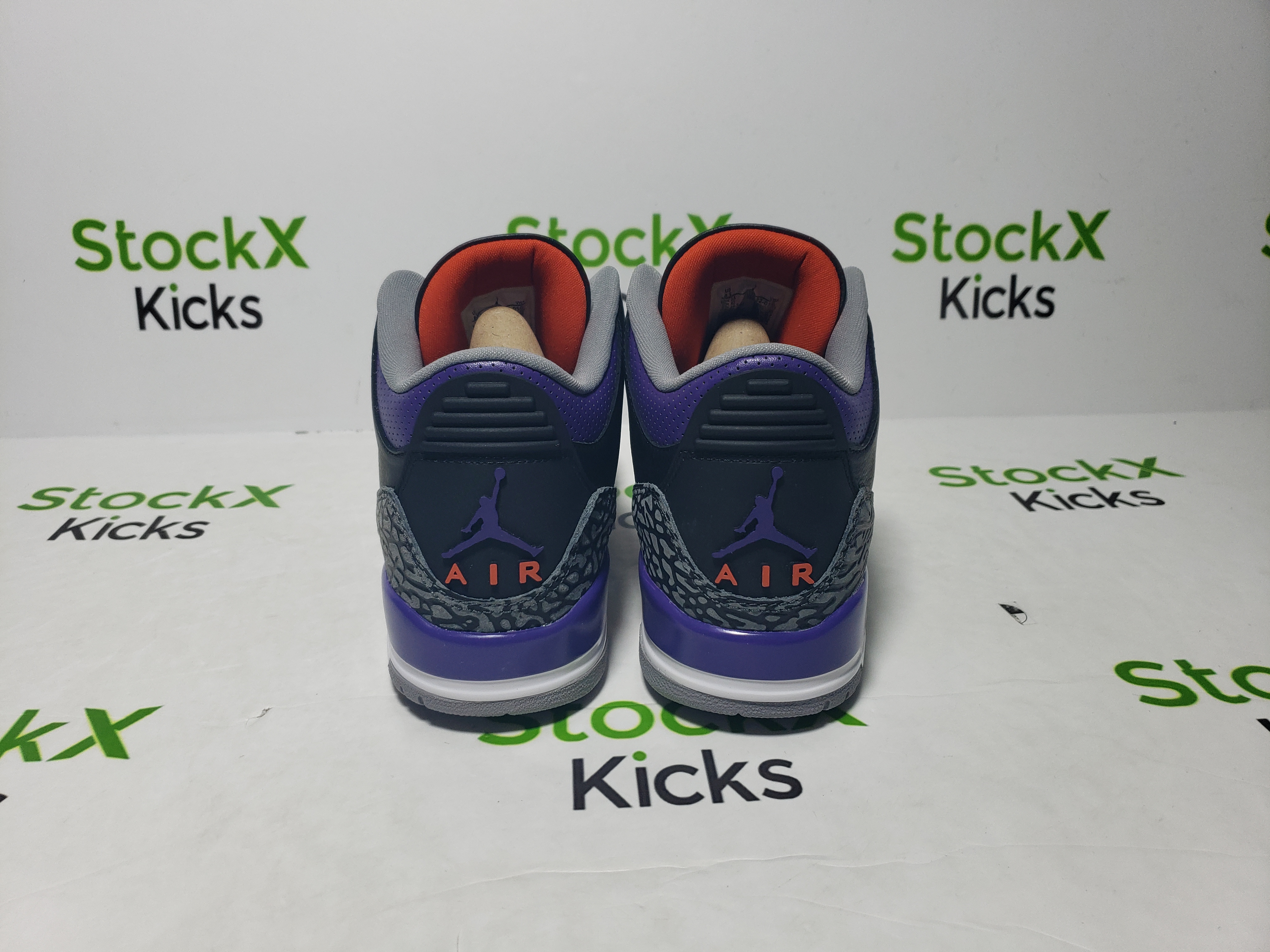 PK God Batch Air Jordan 3 RetroBlack Court Purple CT8532-050 review Stockxkicks 01