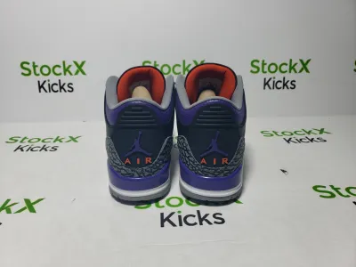 PK God Batch Air Jordan 3 RetroBlack Court Purple CT8532-050 review Stockxkicks 01