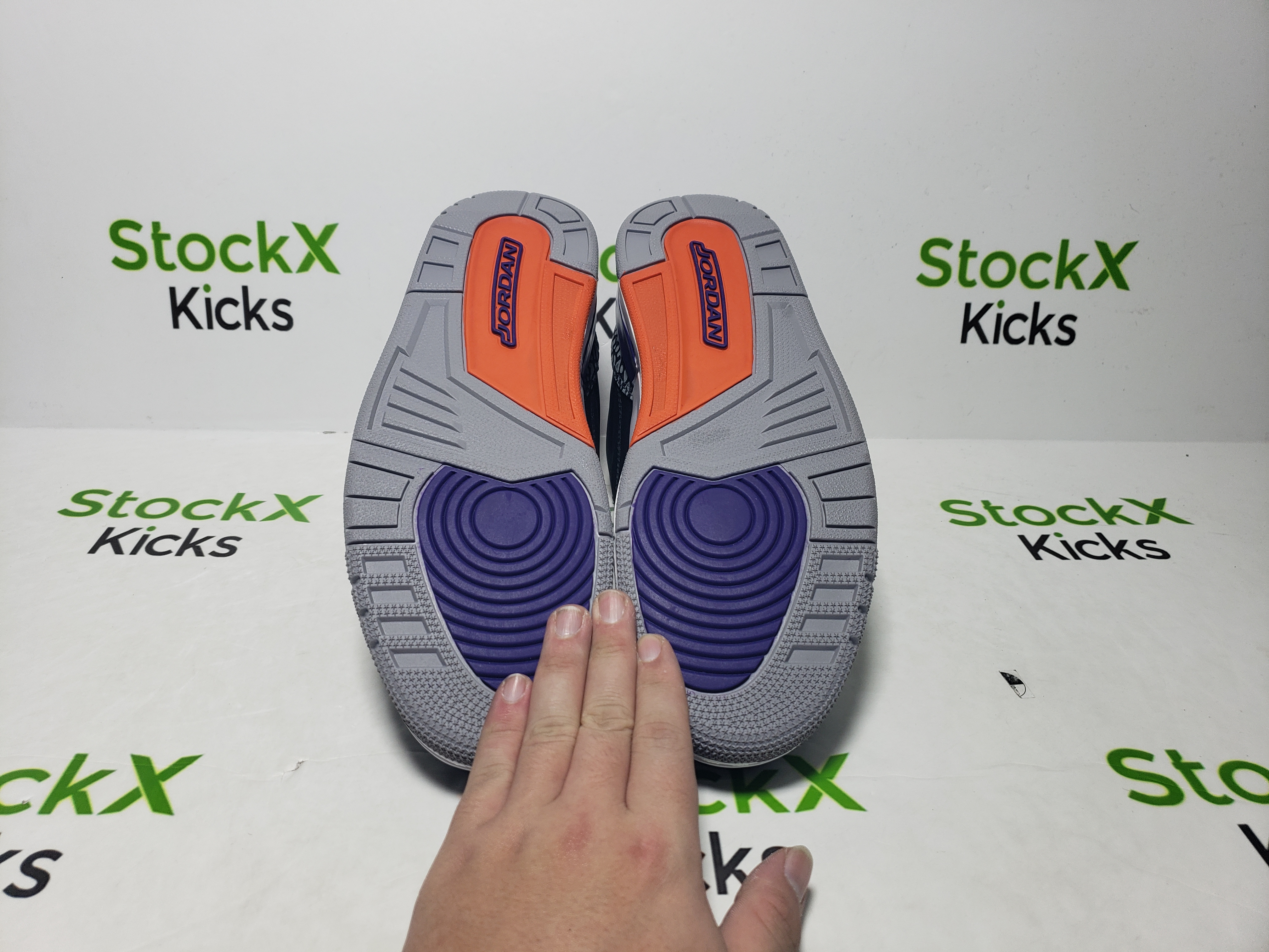 PK God Batch Air Jordan 3 RetroBlack Court Purple CT8532-050 review Stockxkicks 04