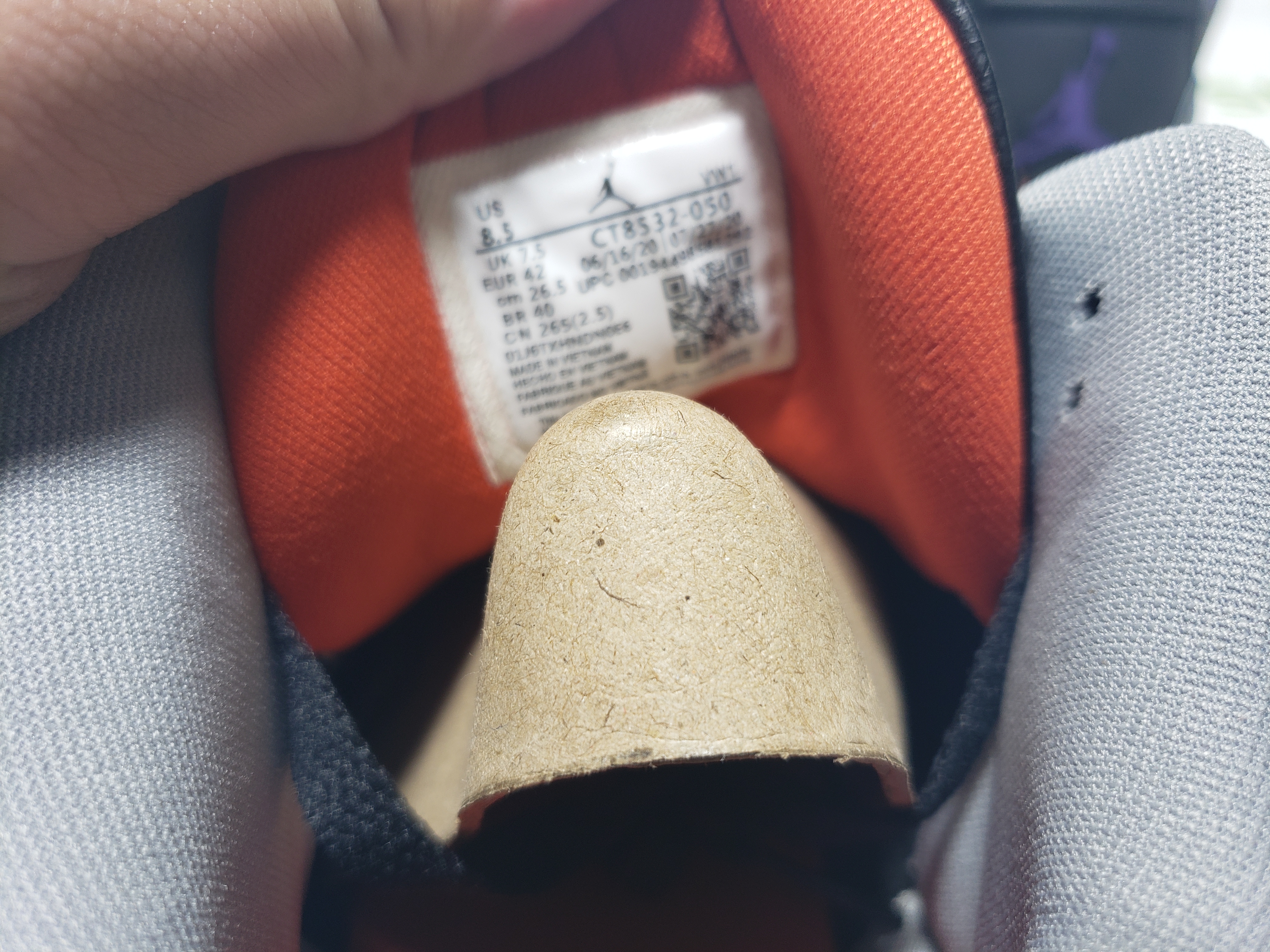 PK God Batch Air Jordan 3 RetroBlack Court Purple CT8532-050 review Stockxkicks 02