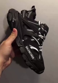 Balenciaga Track Tess Black And White (LED) 542023 W1GB1 2045 review vivia