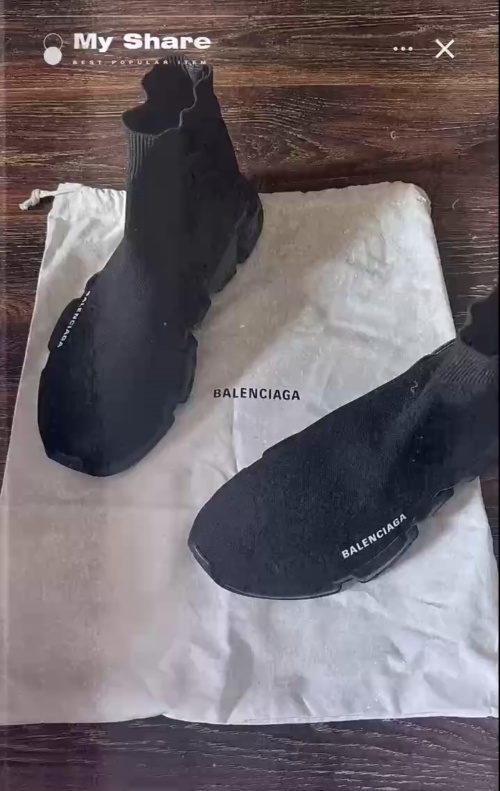 Balenciaga Speed Runner Black 645056W2DBP review 