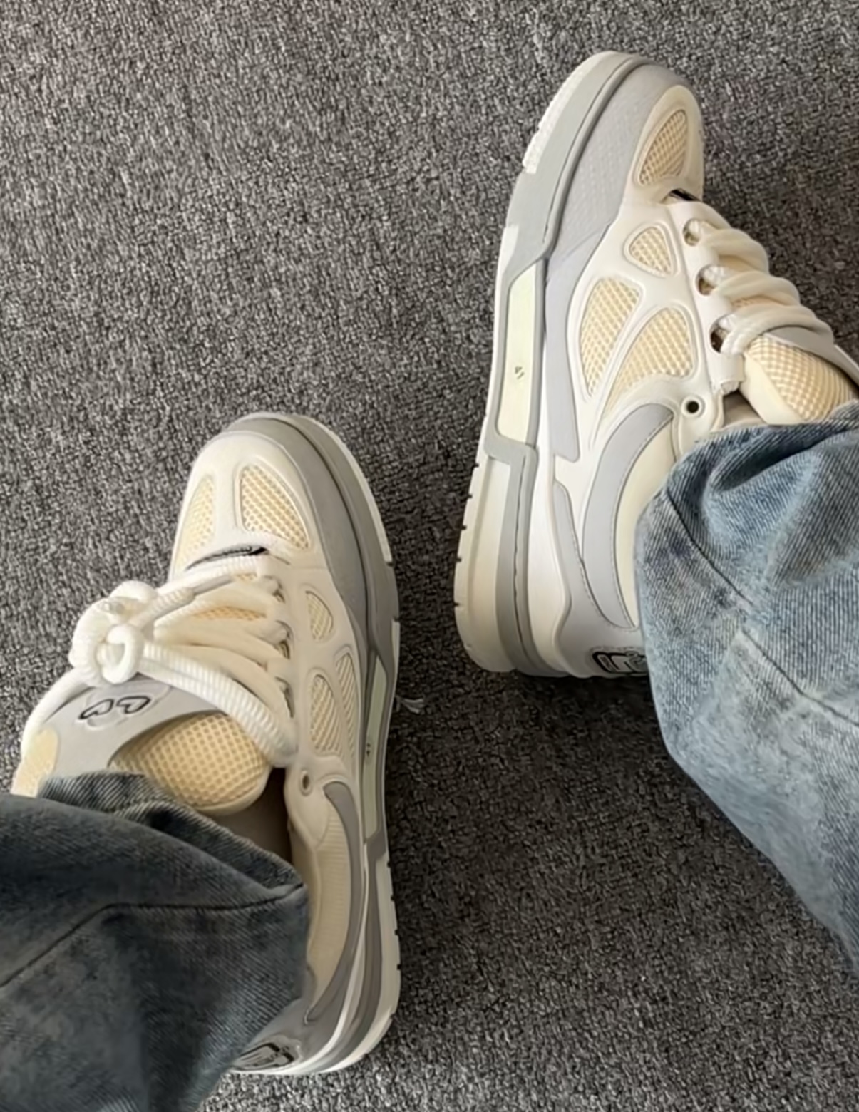 Louis Vuitton Skate Sneaker Grey 1ACQP4 review Saint Green