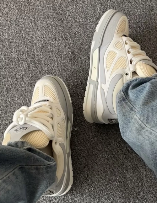 Louis Vuitton Skate Sneaker Grey 1ACQP4 review 